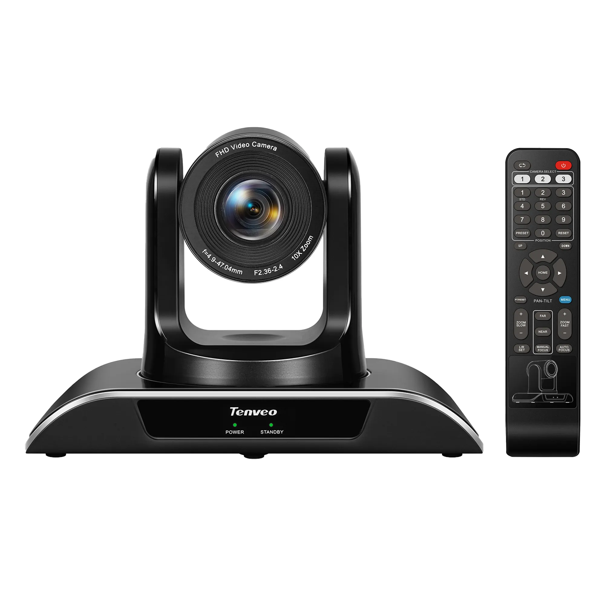 Tenveo 1080p usb 2.0 pc camera driver 10x zoom webcam for video communication