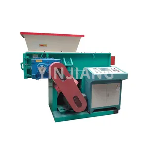 Small Single and Double Axis Metal Waste Shredder Scrap CD Shredder