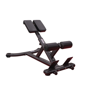 <span class=keywords><strong>Chaise</strong></span> <span class=keywords><strong>romaine</strong></span> d'entraînement pour la <span class=keywords><strong>musculation</strong></span>, banc d'extension dorsale avec structure métallique robuste et haute capacité de charge - Product Image 2