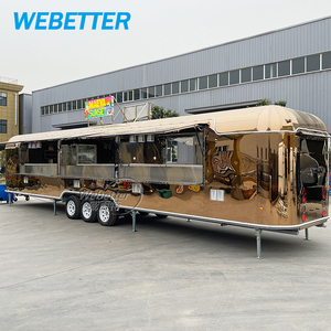 Webetter Lò nướng bánh Pizza thực phẩm xe tải đầy đủ trang bị di động nhà bếp cà phê van Trailer đường phố Crepe thực phẩm Trailer chúng tôi tiêu chuẩn - Product Image 1