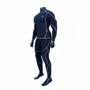T-shirt Rash Guard élégant pour hommes Nouvelle mode Vêtements de sport de compression personnalisés Ensemble de compression de fitness respirant 100% coton - Product Image 1