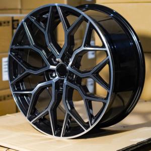Jantes <span class=keywords><strong>de</strong></span> voiture en aluminium fiables Kipardo, 20 pouces, 5x120, noires usinées, pour l'amélioration des voitures <span class=keywords><strong>de</strong></span> luxe - Product Image 6