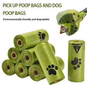 Bolsa Desechable para Excrementos de Mascotas, Bolsa de Basura Transparente, Duradera, Biodegradable, Ecológica, Personalizada, con Cordón de Plástico - Product Image 3