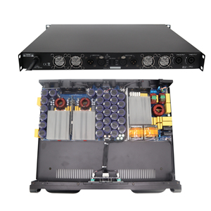 Amplificateur audio professionnel à deux canaux, classe D, 1U, 1800w, 2 canaux, stdeo, mastar, support, amplificateur du système de haut-parleur, pont complet, pa - Product Image 3