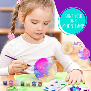 Bán Buôn Đồ chơi trẻ em sơn của riêng bạn trăng Đèn <span class=keywords><strong>Kit</strong></span> thiên hà đèn ánh sáng lên hồ cạn thủ công mỹ nghệ <span class=keywords><strong>Kit</strong></span> với ánh sáng cho trẻ em - Product Image 4