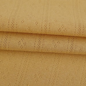 Tessuto Jacquard in maglia Pointelle in maglia di Nylon in fibra di bambù 150gsm ecologico per abbigliamento ragazzo/ragazza per camicie - Product Image 5
