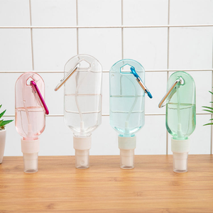 High Quality 30ml 50ml 60ml 80ml Customized Shape Key Chain Plastic <b>Perfume</b> Spray <b>Bottles</b> with Hook for <b>Perfume</b> - Product Image 3