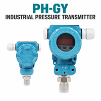 Transmetteur de pression industriel WEDONE PH-GY 4-20mA HART 24VDC pour systèmes de contrôle d'huile, d'eau, de gaz et de processus