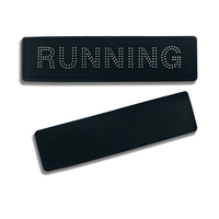 Écussons PVC personnalisés en relief 3D avec logo de marque, avec fermeture auto-agrippante, badges décoratifs personnalisés pour vêtements et sacs à dos