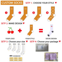 Chaussettes de football sur mesure, chaussettes de sport ventilées pour l'entraînement au football