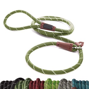 Extremely Durable Dog Slip Rope Leash Premium Quality Mountain Climbing Rope Lead Strong Sturdy Comfortable