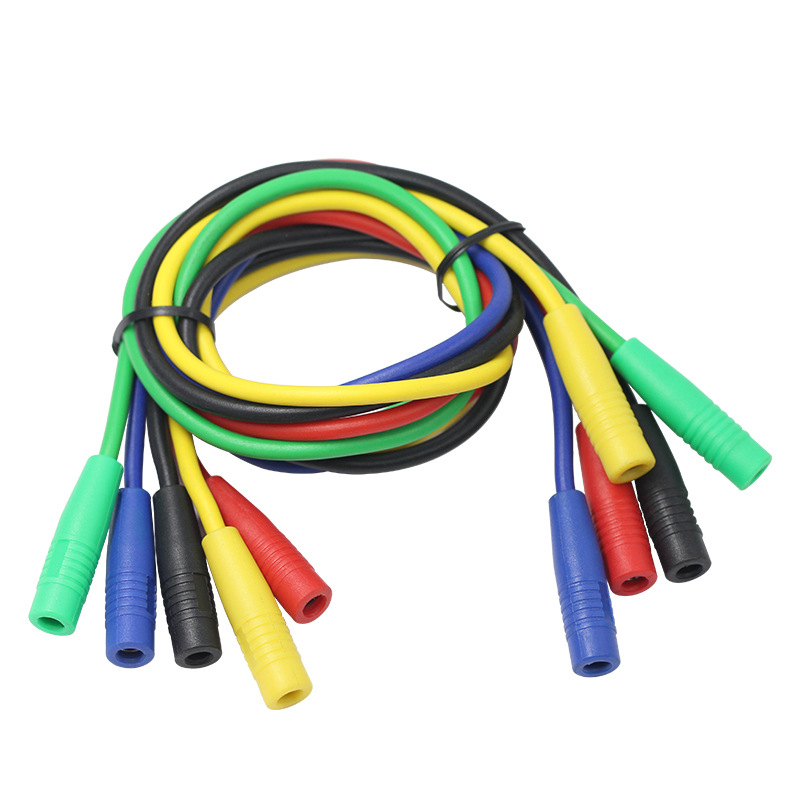 Удлинительные кабели с вилкой типа «банан», 4 мм, 100 см, 15 А, 1000 в