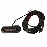 Installation facile Capteurs radar de recul pour voiture Système radar de recul Capteur de stationnement électromagnétique avec écran LED