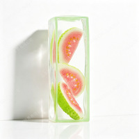 Lange strook fruit squishy speelgoed, langzaam opkomende vaseline handgemaakte stressbal, rekbare fidget decompressie sensorisch speelgoed