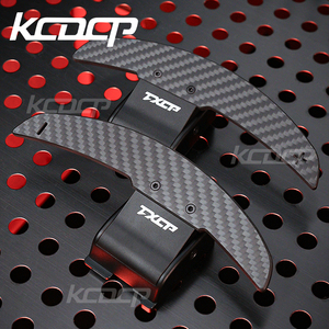 Accesorios Interiores para Automóviles, Volante Personalizable de Fibra de Carbono y Cuero, Palanca de Cambios Magnética para <span class=keywords><strong>Mustang</strong></span> 2015-2023 - Product Image 4