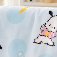 Couverture bébé en flanelle à imprimé numérique motif animal, adorable motif chien, réversible, douce, pour la décoration de la chambre d'enfant
