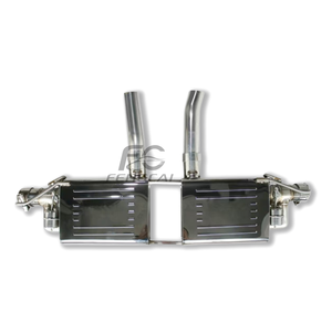 Système d'échappement Catback de haute qualité avec valve pour <span class=keywords><strong>Porsche</strong></span> <span class=keywords><strong>Cayenne</strong></span> 958 3.0T 3.6T 2014-2017 – Amélioration du son sportif - Product Image 6