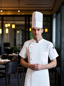 Chaqueta de <span class=keywords><strong>Chef</strong></span> Japonesa, Uniforme de <span class=keywords><strong>Chef</strong></span> Chino, Chaqueta de Cocina, Uniforme de <span class=keywords><strong>Chef</strong></span> para Hombre, Uniforme de Hotel - Product Image 4