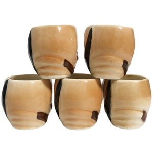 Ustom-Mini vaso de cerámica con dibujo de cráneo y <span class=keywords><strong>Tequila</strong></span>, vasos de sublimación góticos para whiskey, venta al por mayor - Product Image 4