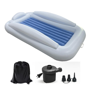 Cama de Viaje Inflable para Niños Pequeños con Parachoques de Seguridad, Colchón de Aire Portátil para Niños, Cama Inflable para Viajes y Campamentos - Product Image 2
