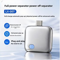 Adaptateur de chargeur rapide USB-C PD 140W avec protection contre la surcharge automatique pour iPhone Samsung MacBook Laptop, dispositif de déconnexion automatique