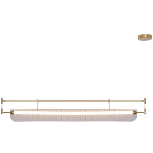 Lámpara colgante LED de espectro completo nórdico, rectangular, negra, de una sola cabeza, para iluminación de isla de restaurante. - Product Image 5