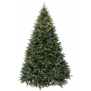 Sapin de Noël artificiel de 210 cm, pré-éclairé, plein et moelleux, pour la décoration de la maison, du salon, des fêtes - Product Image 2