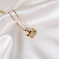 Pendentif breloque fait main en acier inoxydable 316L, série Océan (Hippocampe, Étoile de mer, Tortue, Pieuvre, Poisson, Dauphin), accessoires de bijoux DIY
