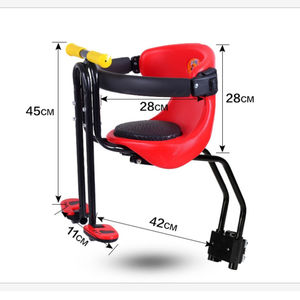 Reste de siège de vélo pour enfants assuré siège de bébé avant siège de vélo de montagne équitation - Product Image 3