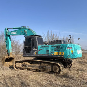 รถขุดไฮดรอลิกแบบตีนตะขาบ Kobelco SK380XD มือสอง ขนาด 38 ตัน พร้อมเครื่องยนต์ฮีโน่และปั๊ม สำหรับงานก่อสร้างและเหมืองแร่ - Product Image 4