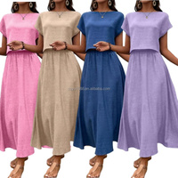 Nouvelle Collection 2026 : Ensemble Coordonné Décontracté Chic pour Femme – Haut Chemise Manches Longues et Jupe Midi Évasée Taille Haute