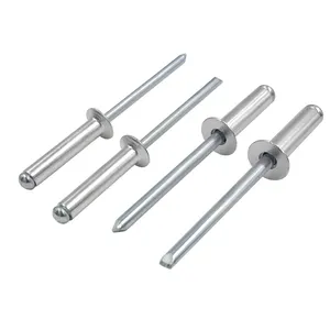 Open End Blind Rivets With Break Pull Mandrel And Countersunk Head Aluminum/Iron High Quality GB12617