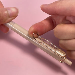 दूध चाय मोरांदी तटस्थ कलम रचनात्मक छात्र 0.5mm हस्ताक्षर जेल पेन सेट 6 टुकड़े - Product Image 3