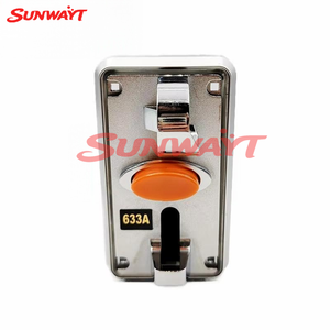 CPU Coin Selector 633A Euro 6 Different Coins Multi Coin Acceptor With LED Light for Arcade <b>Game</b> <b>Machine</b> - Product Image 2