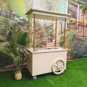 Carrito de Champán para Bodas a Precio de Fábrica, Carrito de Dulces y Barra de Champán para Utilería y Decoración de Eventos - Product Image 6