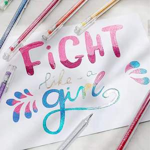 ปากกาเจลกลิตเตอร์,ปากกาหมึกมหัศจรรย์,ปากกามาร์กเกอร์ศิลปะสำหรับวาดวารสารสมุดระบายสีสำหรับผู้ใหญ่ - Product Image 5