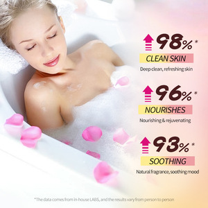 Ensemble de 4 bombes de bain effervescentes SADOER Macaron Donut en anglais, nettoyage en profondeur, nourrissantes, pour le bain transfrontalier - Product Image 4