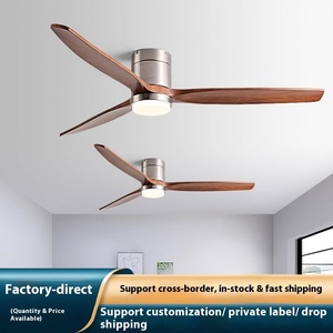 Điện làm mát không khí ánh sáng quạt với điều khiển từ xa tiết kiệm năng lượng tiếng ồn thấp 5 tốc độ động cơ đồng-Ăn Uống/phòng khách Quạt trần - Product Image 2