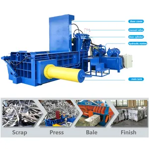 OEM 60kw China Manufaktur Metalls chrott ballen presse hydraulisch Recycling Press presse