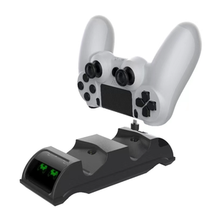 Gamepad <span class=keywords><strong>Controller</strong></span> Dual Charger Stand Estación de carga para <span class=keywords><strong>PS4</strong></span> Slim Pro <span class=keywords><strong>Controller</strong></span> Soporte de carga - Product Image 1