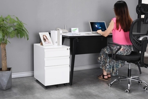 Armoire mobile en métal et acier GDLT <span class=keywords><strong>avec</strong></span> poignée et serrure pour le <span class=keywords><strong>rangement</strong></span> au bureau ou dans la chambre, mobilier personnalisable - Product Image 5