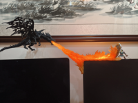 Lampe d'ambiance Dragon 3D imprimé, effet de respiration, connectée à l'écran, décoration de bureau pour salle de jeu et moniteur