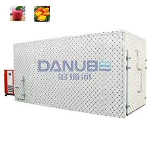 เครื่องอบแห้งมะม่วงและแอปเปิ้ลเชิงพาณิชย์ ไฟฟ้า ควบคุมด้วย PLC ขายตรงจากโรงงาน พร้อมถาดสำหรับอบแห้งอาหาร - Product Image 1