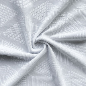 Tela Jacquard Geométrica de Fábrica, 90% Poliéster, 10% Elastano, 170cm, 180gsm, Elástica, de Secado Rápido, Teñida, de Gran Peso, Anti-Sudor - Product Image 2