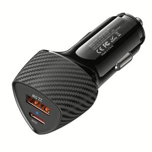 Universal Device USB A+C <b>Car</b> Charger Fast Charging PD30w USB QC3.0 <b>Car</b> Charger <b>for</b> Mobile Phone <b>Car</b> Charger - Product Image 1