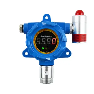 Online H2 Gas Leak Detector Fixed Hydrogen Analyzer Alarm Monitor