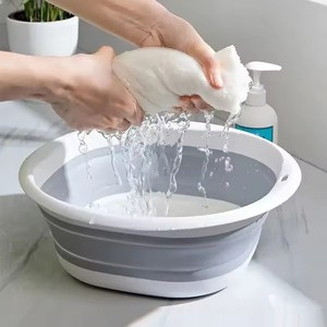 Portatile pieghevole in Silicone per adulti vasca <span class=keywords><strong>da</strong></span> <span class=keywords><strong>bagno</strong></span> in plastica pieghevole con <span class=keywords><strong>bagno</strong></span> accessori per la cucina per il viaggio a casa - Product Image 2