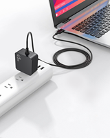 Chargeur portable de type C PD à charge rapide 45W 65W pour tablette et ordinateur portable, adaptateur secteur mural de bureau 12V 20V en gros