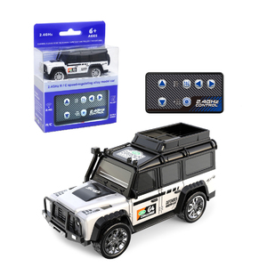 NUOVO Modellino <span class=keywords><strong>Auto</strong></span> in Scala 1:64, Veicolo RC Fuoristrada Mini 2.4G, <span class=keywords><strong>Auto</strong></span> Telecomandata con Rimorchio, Modello in Lega, Velocità Regolabile - Product Image 1