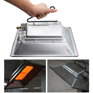 Calentador de <span class=keywords><strong>Gas</strong></span> para pollos, equipo de incubación de Calefacción Automática, cerámica infrarroja, calefacción catalítica para aves de corral y animales - Product Image 6